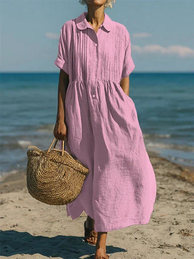 Arianne - Elegant Cotton Dress
