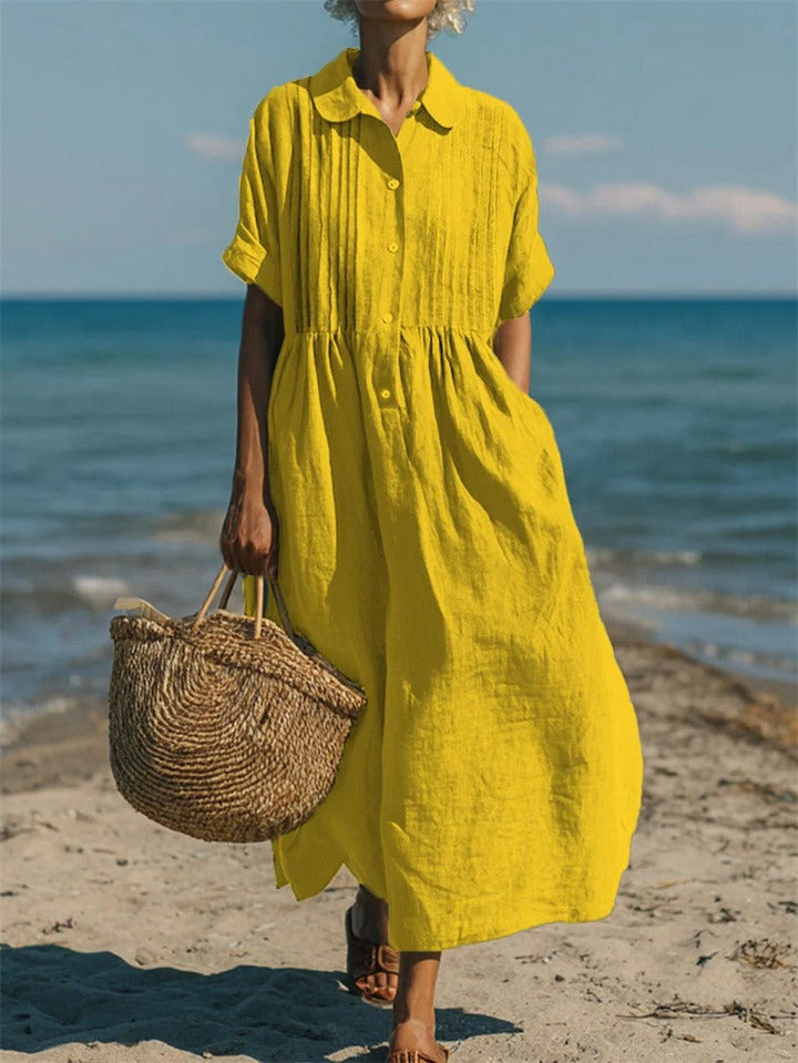Arianne - Elegant Cotton Dress