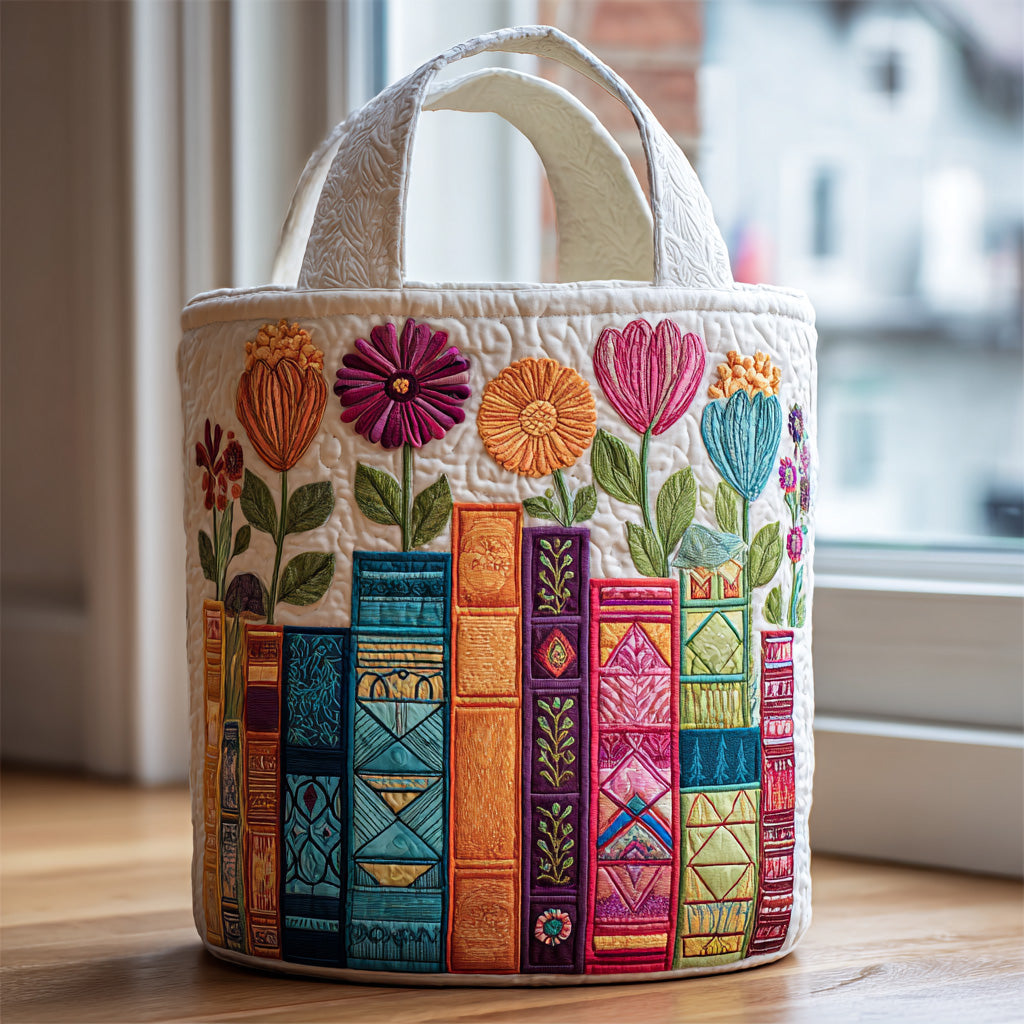 Bookish Garden - Handcrafted Laundry Basket