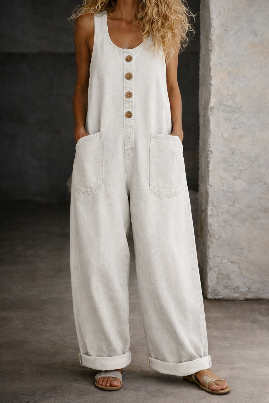 Willy - Vintage Washed Denim Overalls