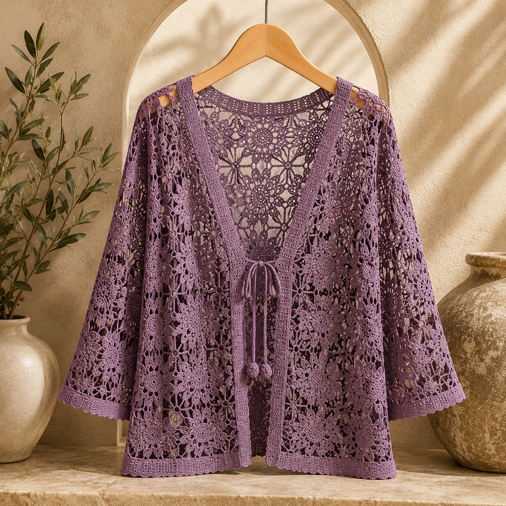 Elora - Crochet Cardigan