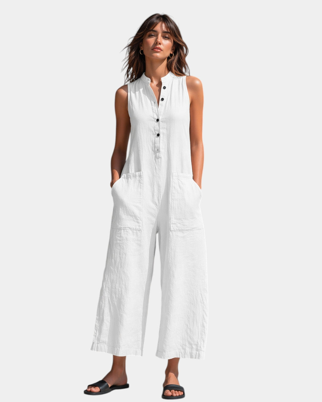 Nine - Elegant Sleeveless Jumpsuit