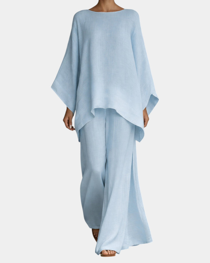 Mavie - Flowing set with pants and blouse