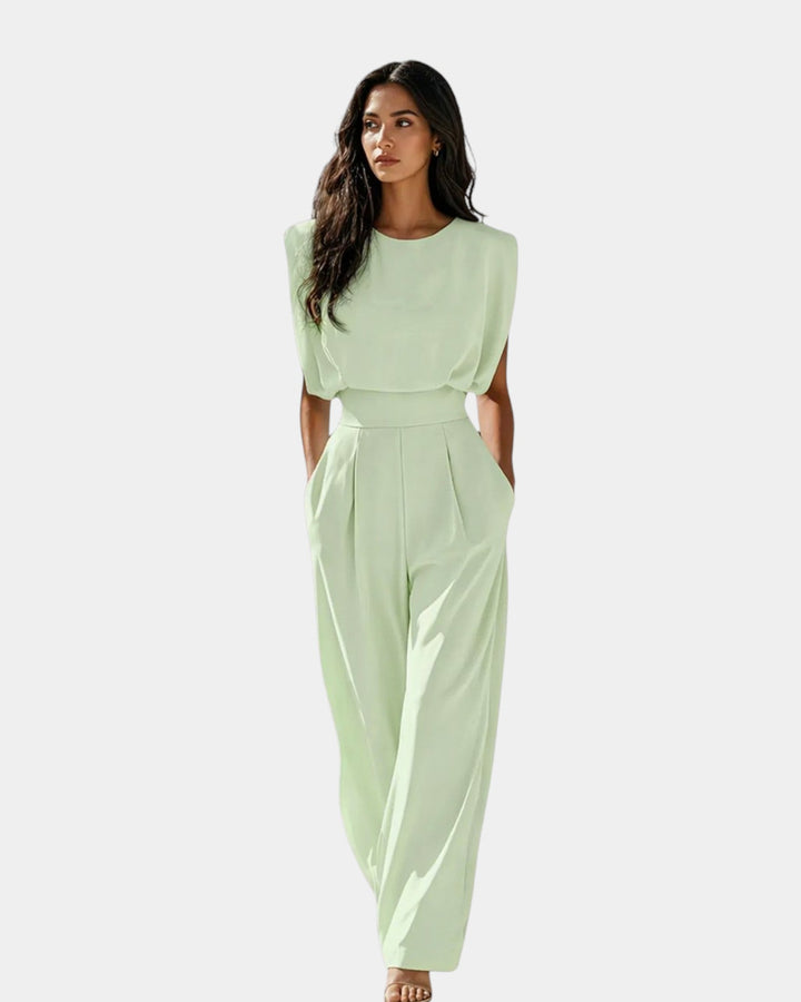 Aymeline - Elegant jumpsuit with belt