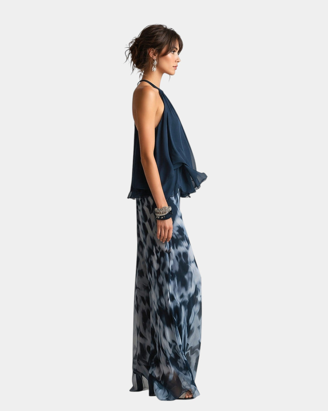 Magali - Elegant set with pants and blouse