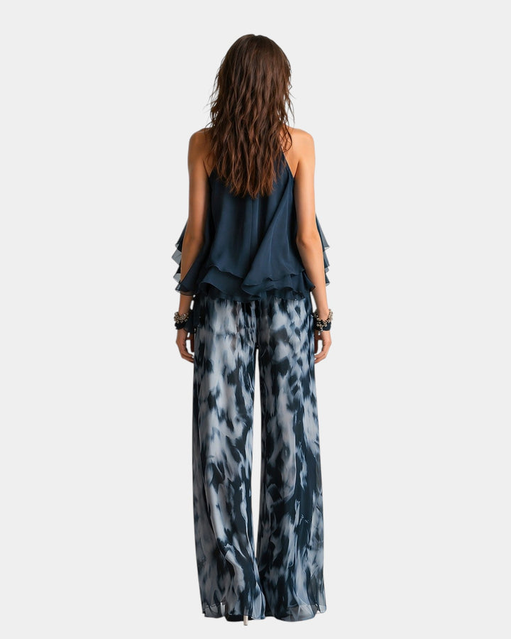 Magali - Elegant set with pants and blouse