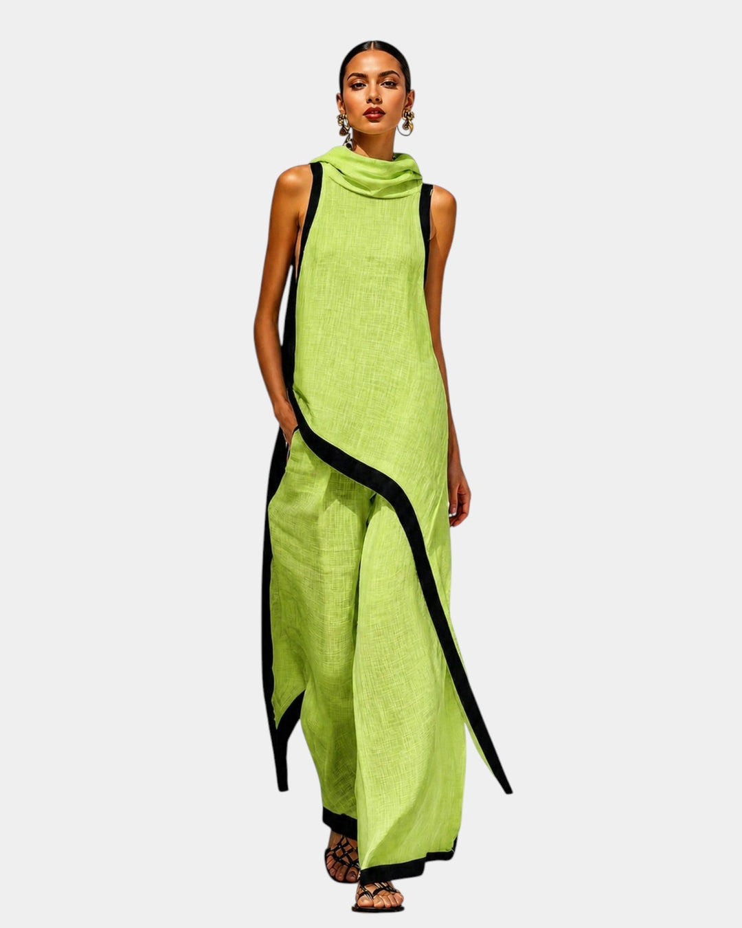 Nicaise - Elegant set of pants and blouse