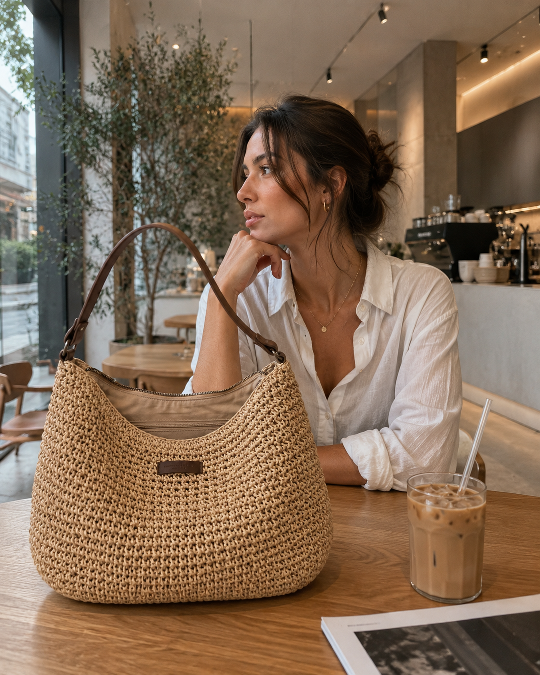 Simona - Elegant Woven Bag