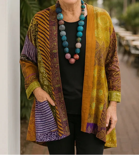 Astrid - Elegant Drape Cardigan