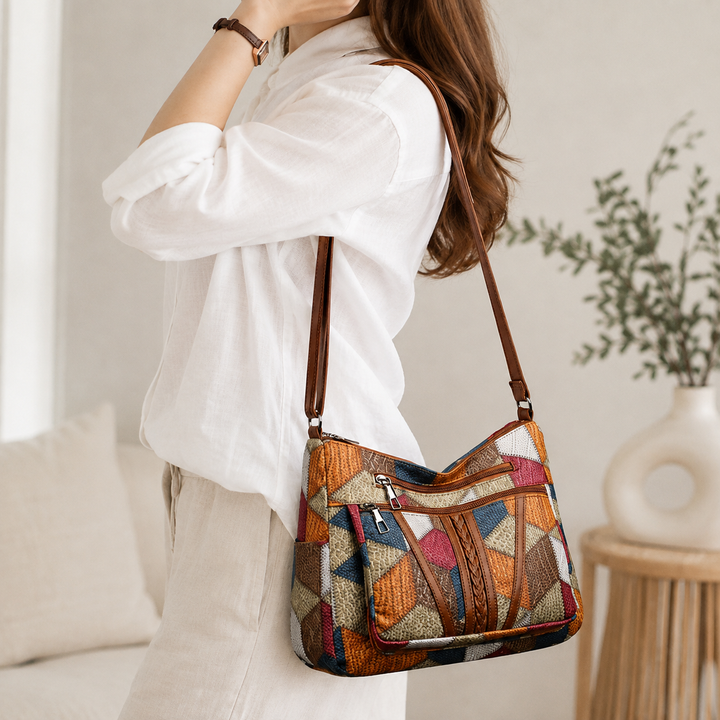 Nella - Patchwork Handbag