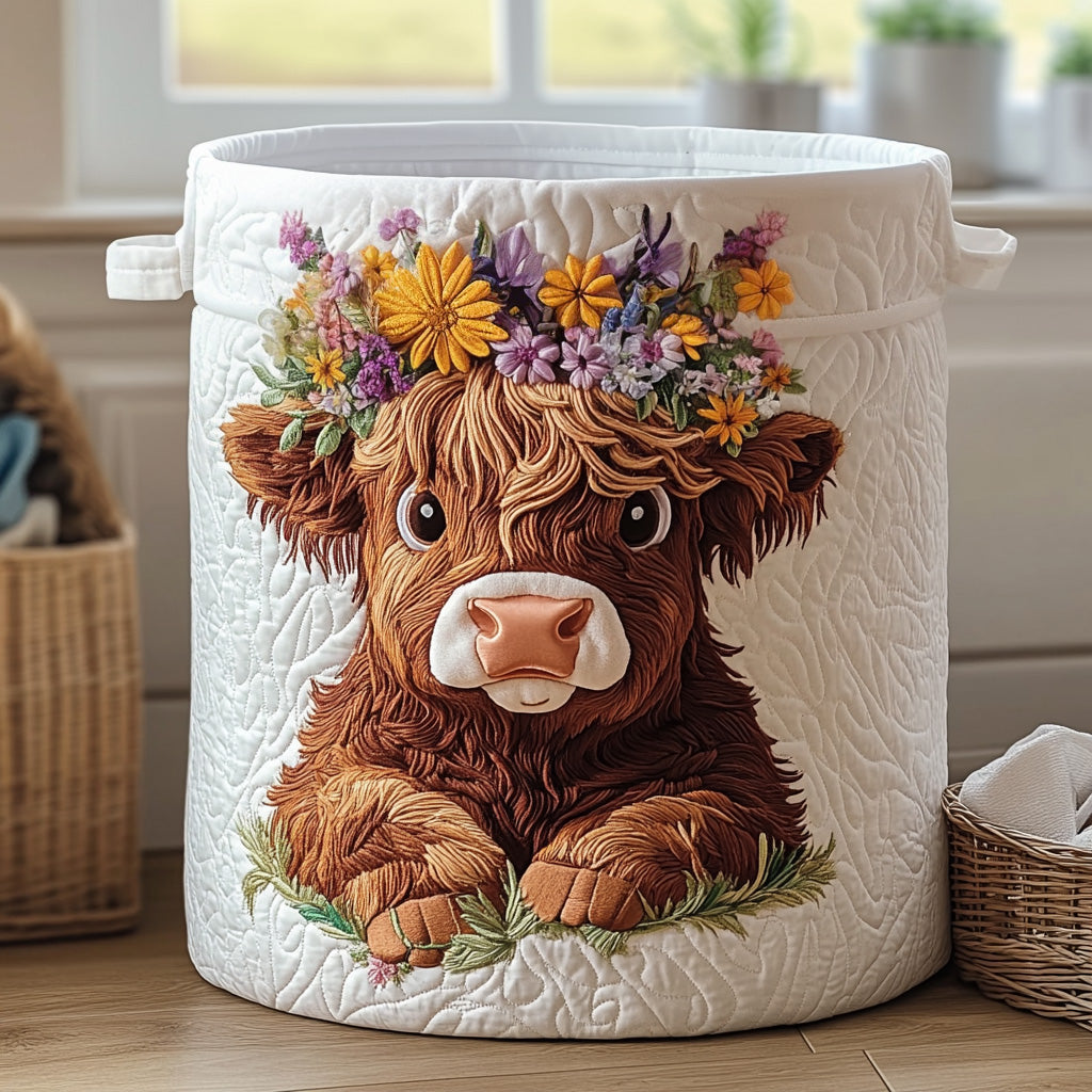 Highland Charm - Handcrafted Laundry Basket
