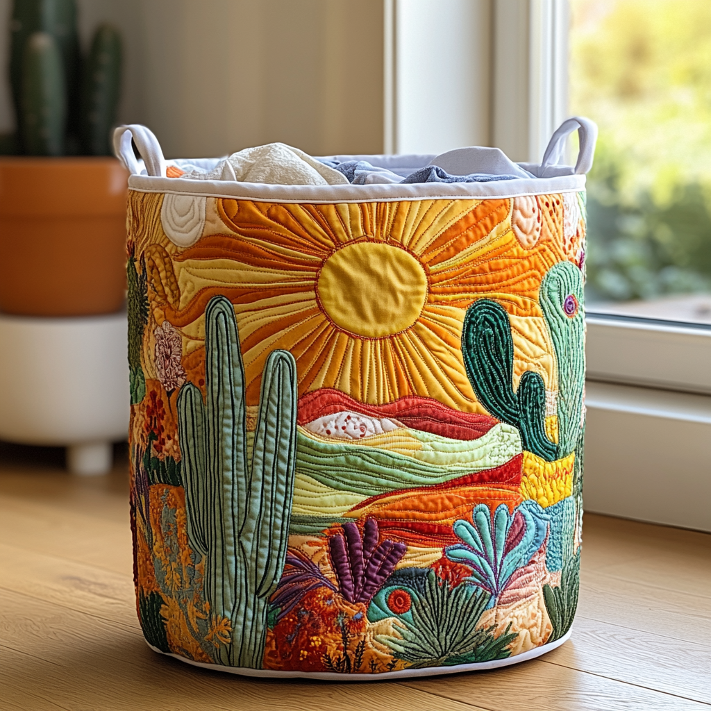Sunshine - Handcrafted Laundry Basket