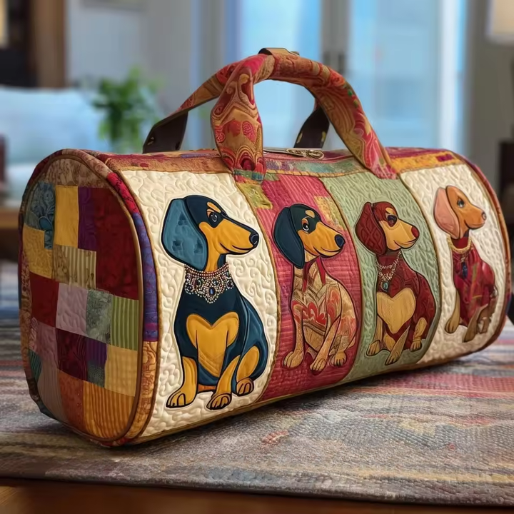 Bertha - Handmade Soft Travel Bag