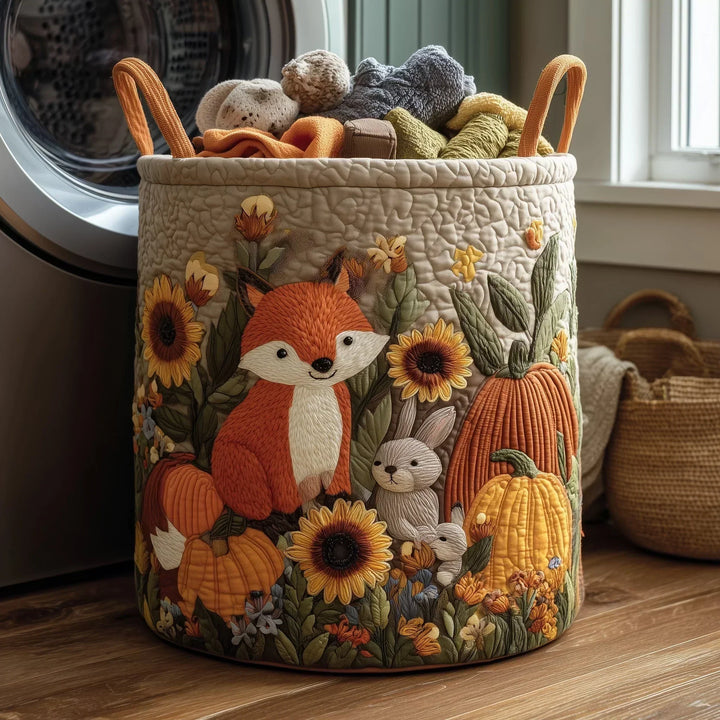 Fox & Friends - Handcrafted Laundry Basket
