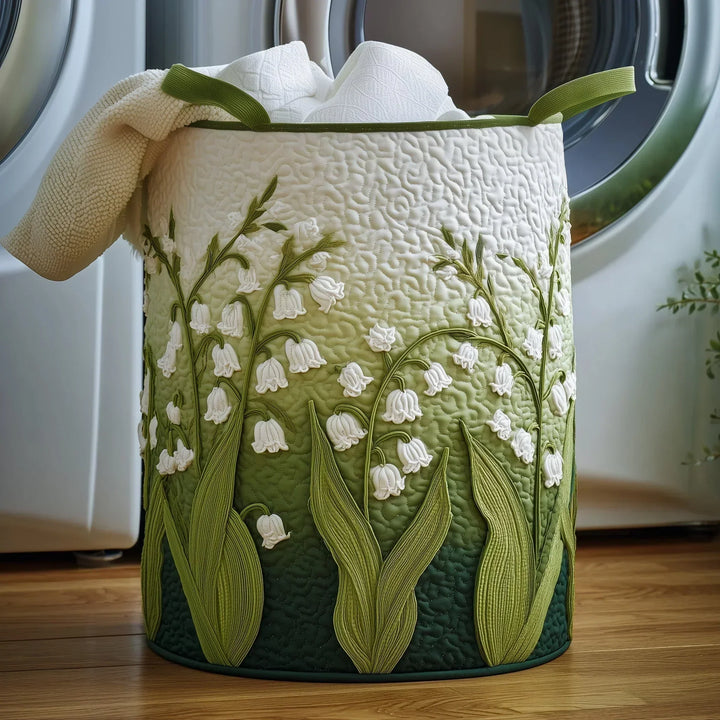 Lily of the Valley - Handcrafted Laundry Basket