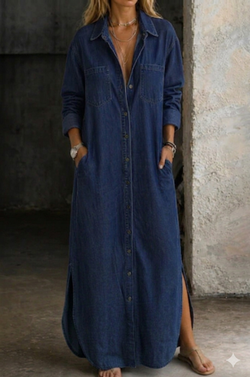 Delana - Button Dress