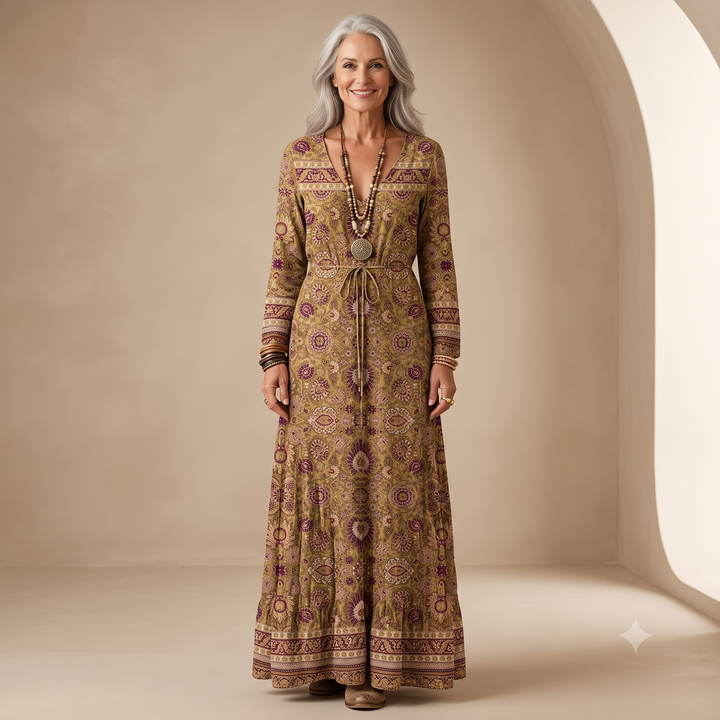 Nicole - Relaxed Bohemian Style Dress
