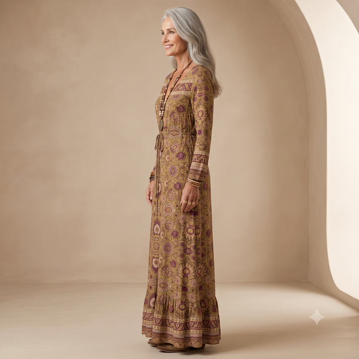 Nicole - Relaxed Bohemian Style Dress