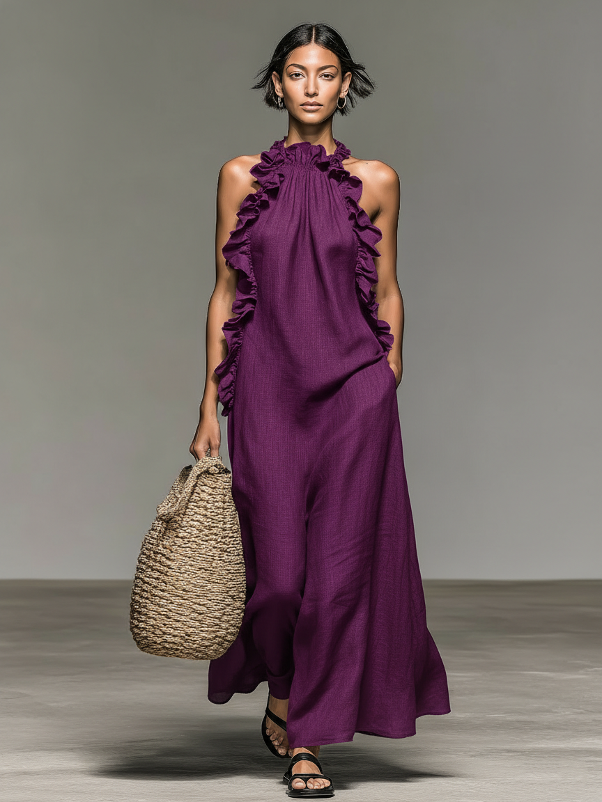 Lora - Maxi Dress with Pockets