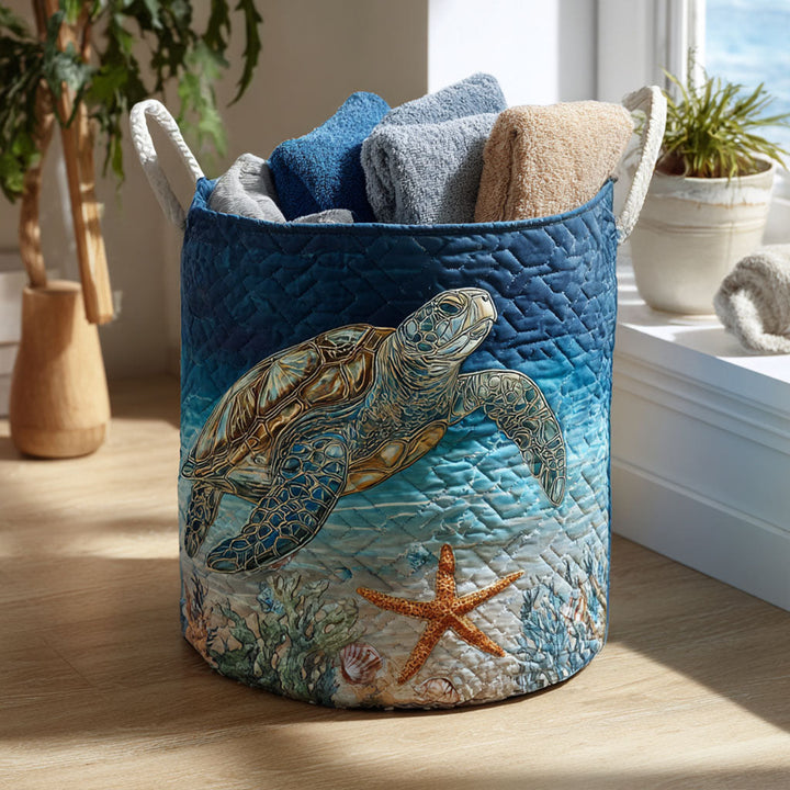 Maritime Mood - Handcrafted Laundry Basket