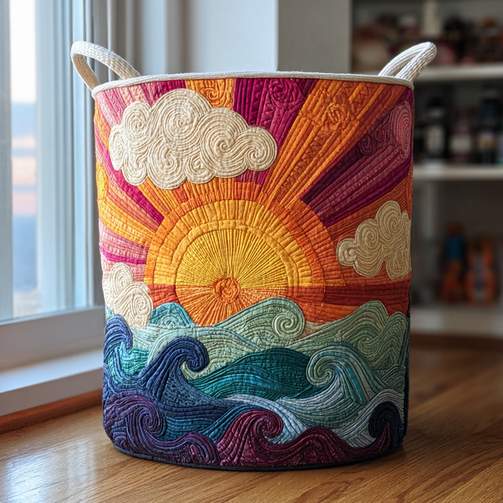 Sunshine - Handcrafted Laundry Basket