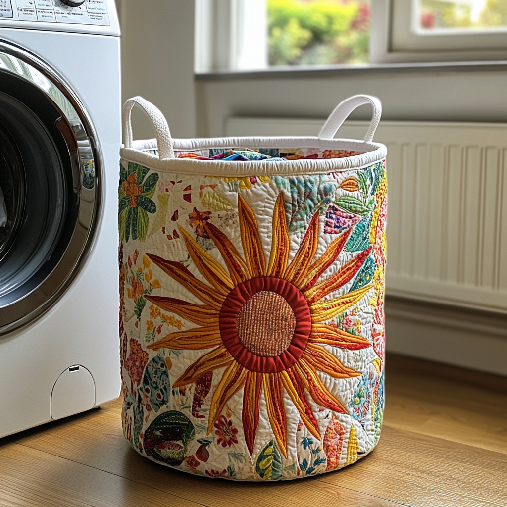 Sunshine - Handcrafted Laundry Basket