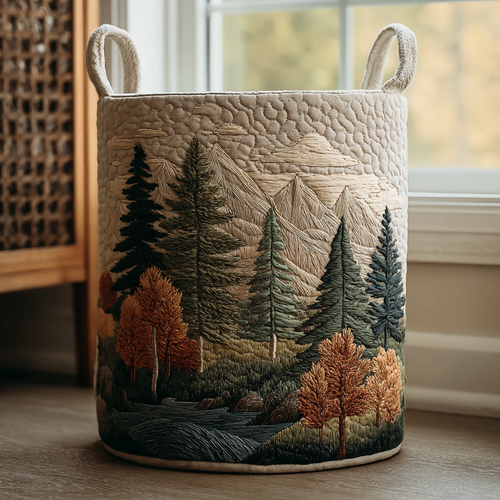Forest Laundry Basket