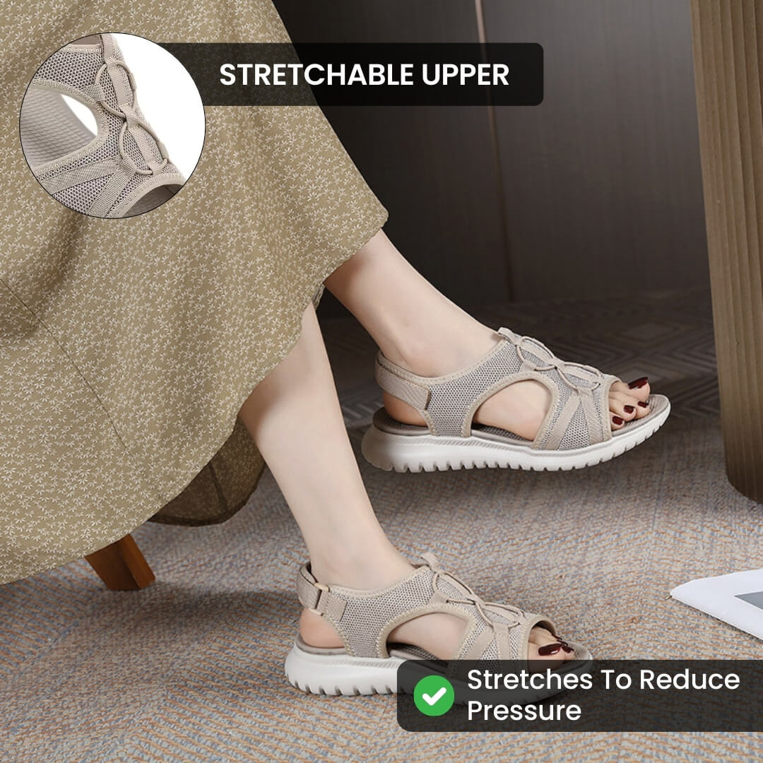 Sandals - Integrated Soles and Pressure Relief