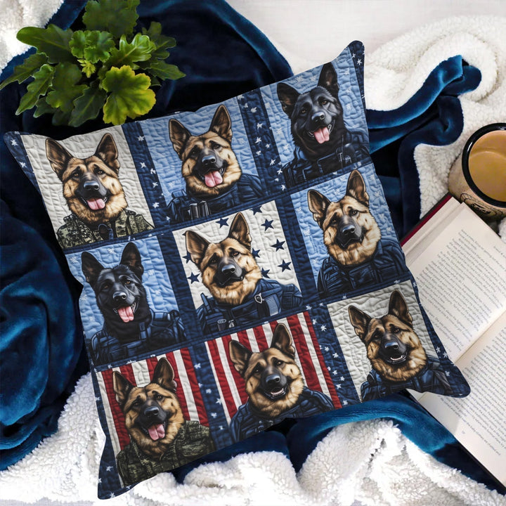 Patriot Shepherd - Handmade Cushion Cover