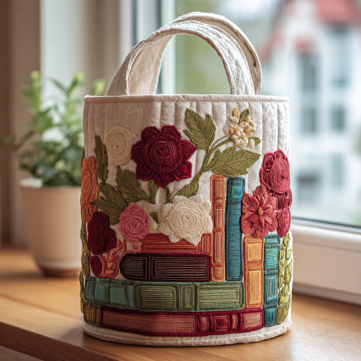 Bookish Garden - Handcrafted Laundry Basket