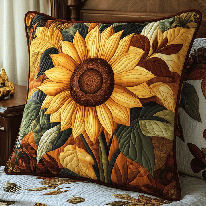 Sunny Flowers - Handmade Cushion Cover
