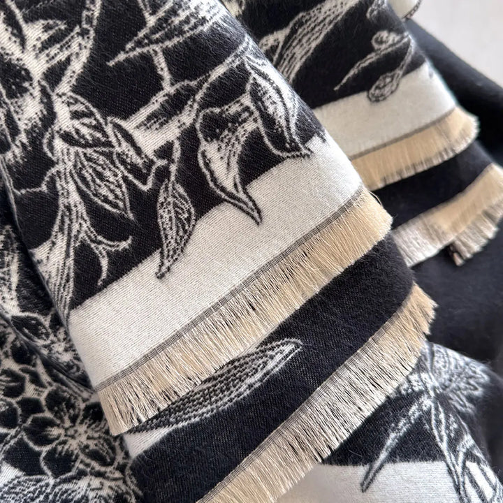 Liora - Floral Shawl