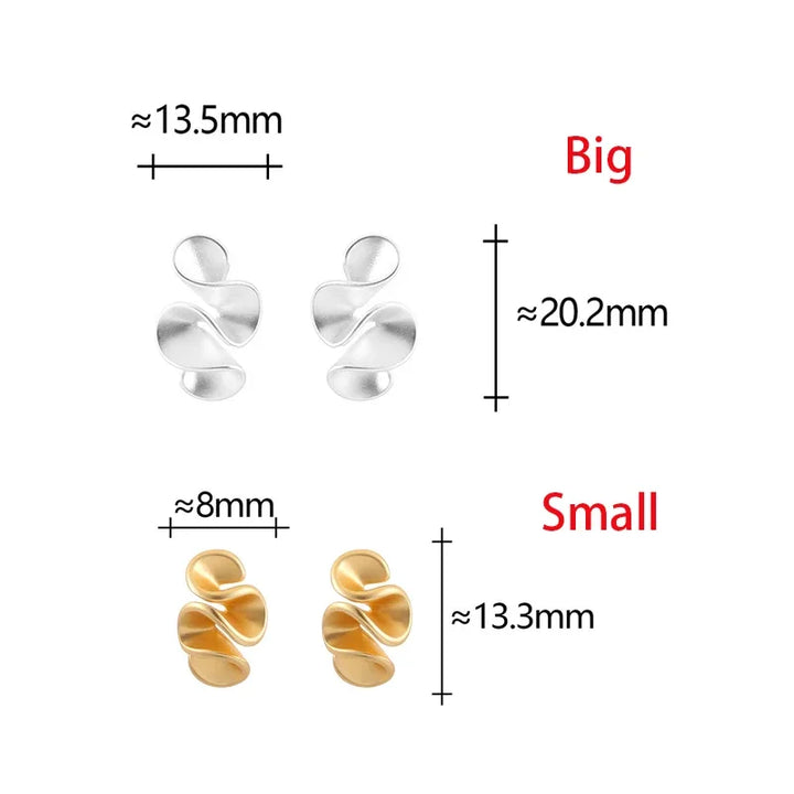 Silver and 18K Gold Earrings