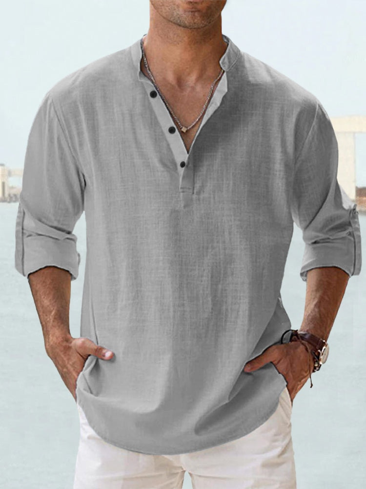 Randel - Breathable Linen Shirt