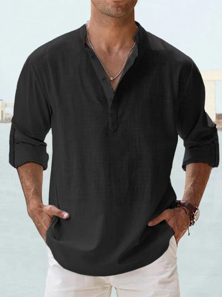 Randel - Breathable Linen Shirt