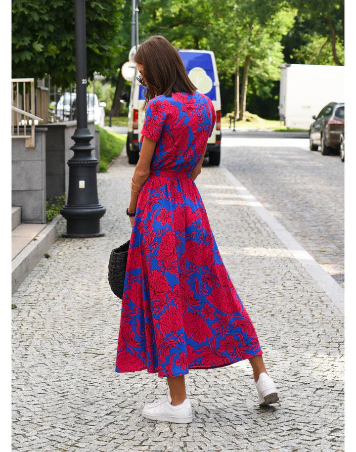 YARA - Elegant Wrap Dress with Flattering Fit