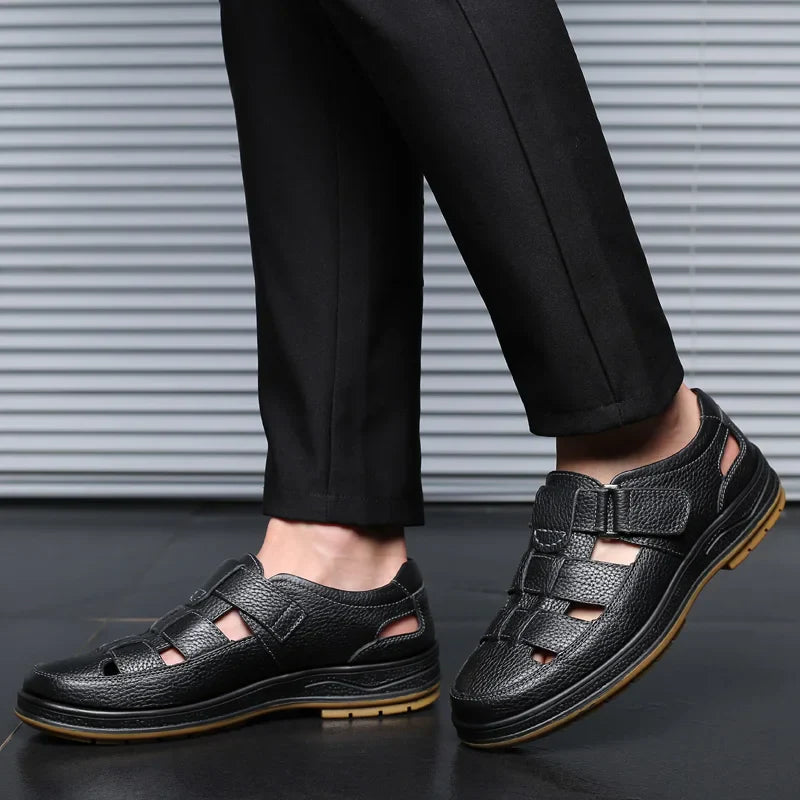 James - Leather Sandals