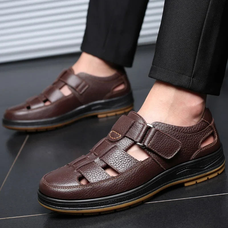 James - Leather Sandals