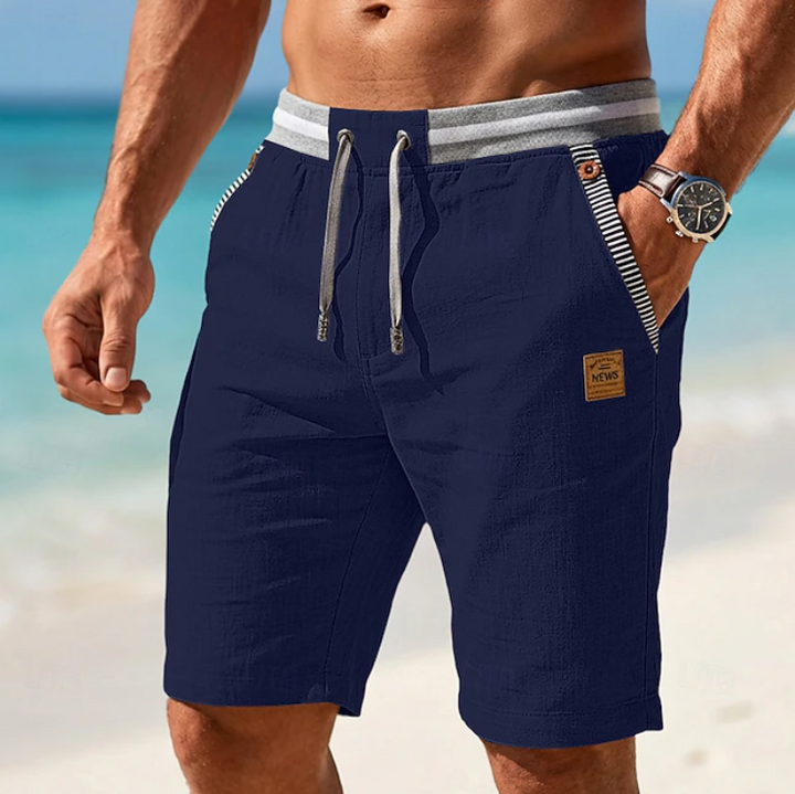 Martin - Short Summer Trousers with Laces