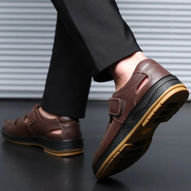 James - Leather Sandals