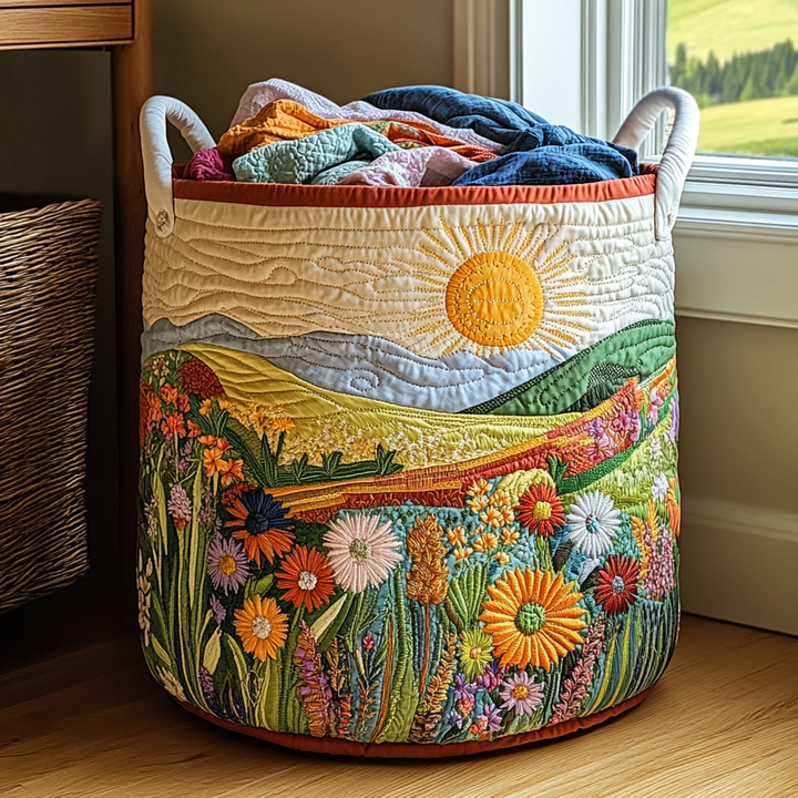 Sunshine - Handcrafted Laundry Basket
