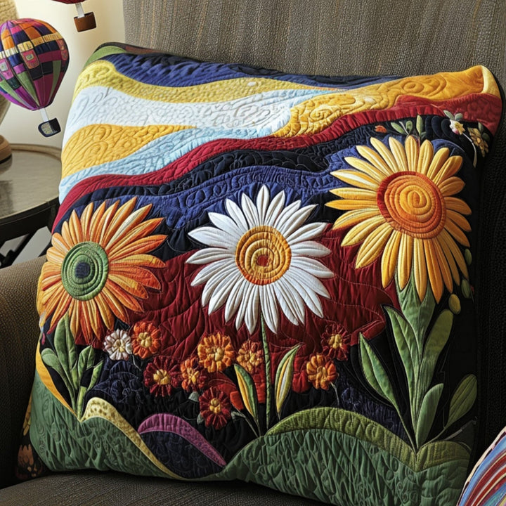 Sunflower Heaven - Handmade Cushion Cover