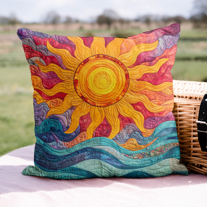 Sunshine Parade - Handmade Cushion Cover