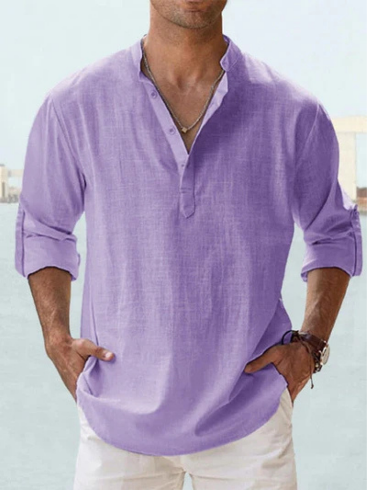 Randel - Breathable Linen Shirt