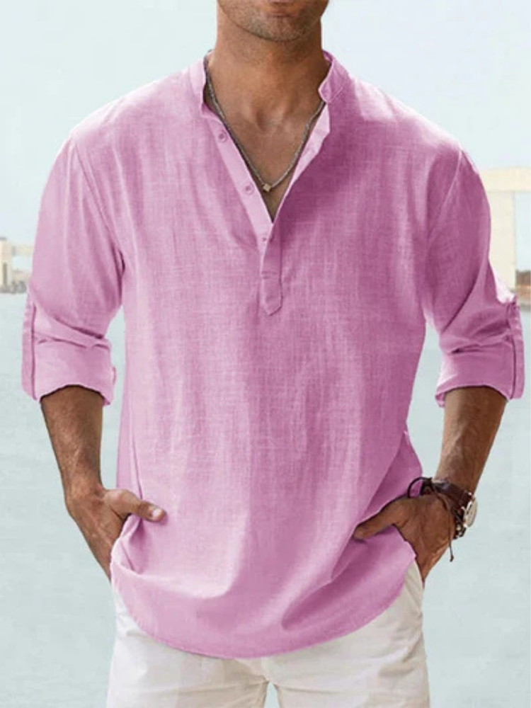 Randel - Breathable Linen Shirt