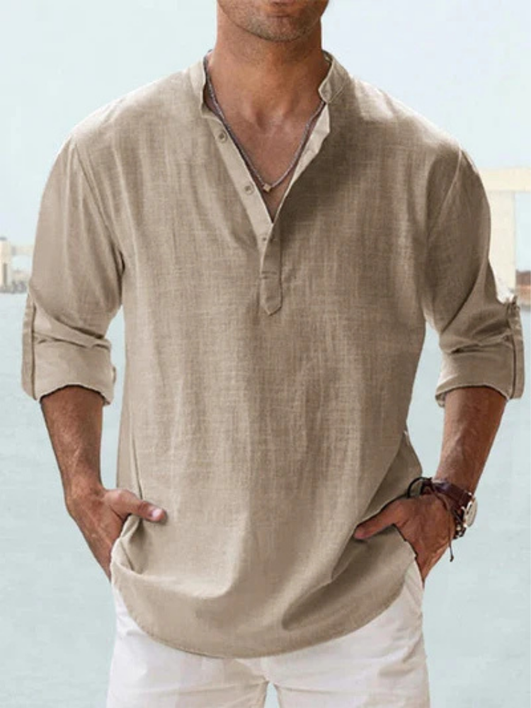 Randel - Breathable Linen Shirt
