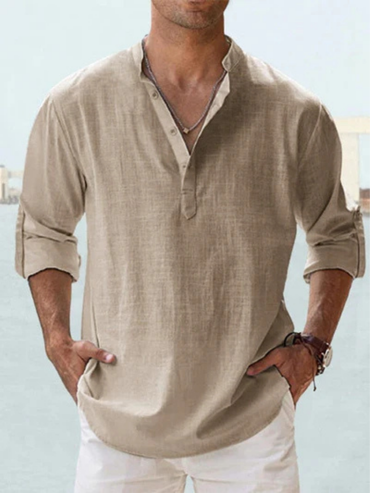 Randel - Breathable Linen Shirt