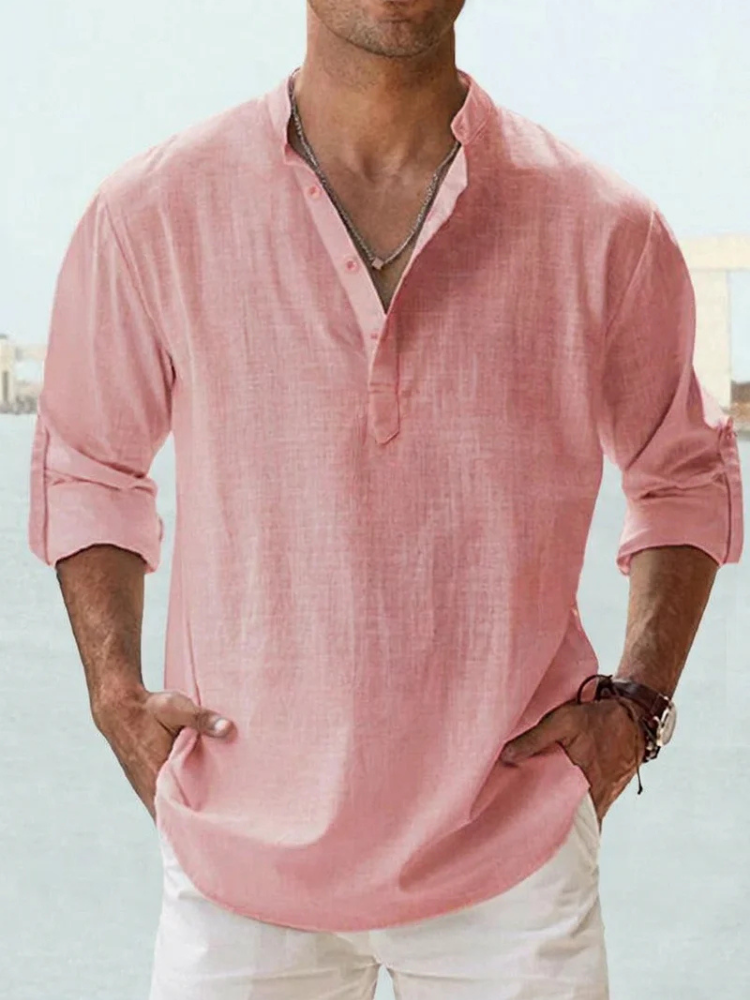 Randel - Breathable Linen Shirt