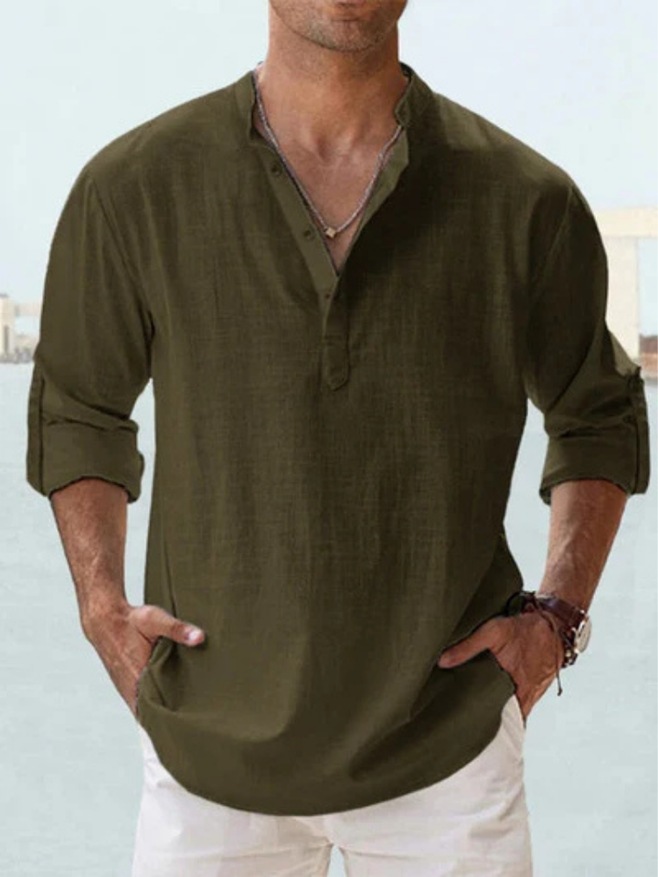 Randel - Breathable Linen Shirt