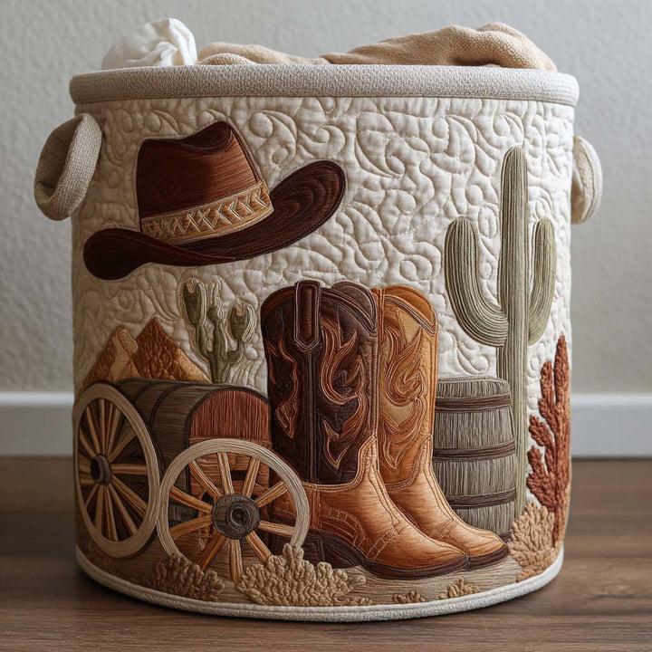 Western Spirit - Handcrafted Laundry Basket